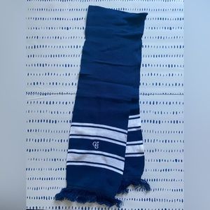 Blue Varsity Scarf